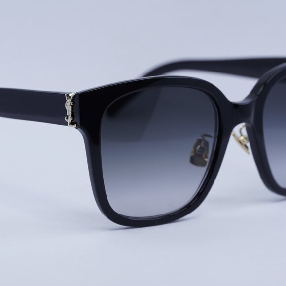 🕶️ New Saint Laurent SLM105/F 002 Sunglasses - Black Frame, Grey Lenses - Picture 4 of 9